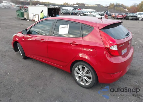 2013 Hyundai Accent Se from USA, damaged, VIN KMHCU5AE8DU083048
